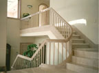 Maple Curved Staircase...