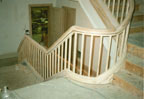 Maple Curved Staircase...